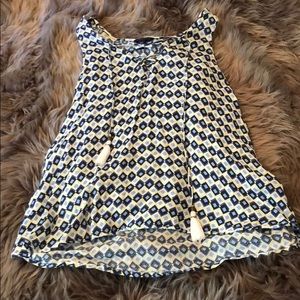 ❗️Bundle 3 Sale ❗️Blue and Green Tassel Tank